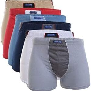 شورت ديجيتال ألوان رجالي من قطونيل باك 3 قطعه