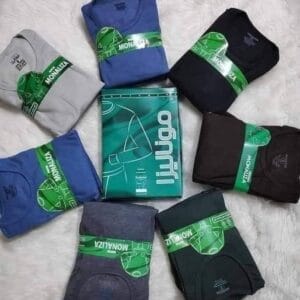 دفاية رجالي موناليزا قطن معالج ضد الحساسيه بألوان جذابه