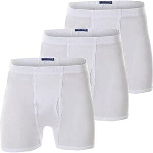 شورت رجالي ابيض قطن من قطونيل